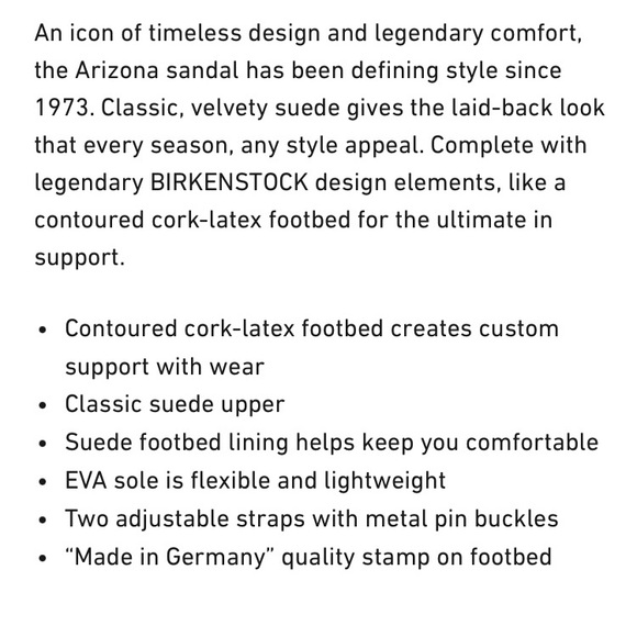 Birkenstock Arizona Suede Sandals in Taupe - Picture 6 of 7